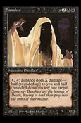 Magic the Gathering: The Dark (Base Set) card 40 Banshee