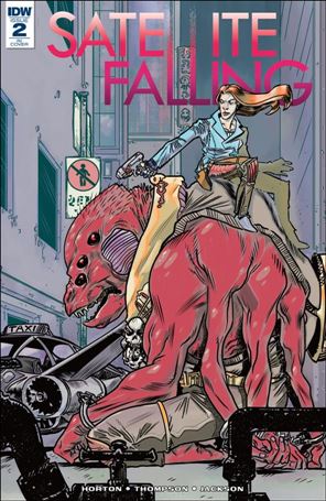 Satellite Falling issue 2-C John Bivens 1:10 Cover