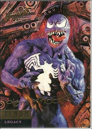 Fleer Ultra Spider-Man (Gold-Foil Signature Parallel Base Set) card 83