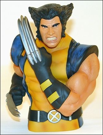 Marvel Bust Banks item 4 Wolverine (Unmasked)