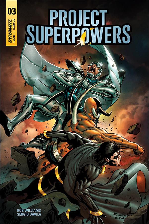 Project Superpowers: Chapter Three issue 3-F Sergio Davila Cover