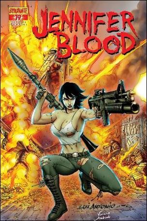 Jennifer Blood (2011) issue 19-B Lui Antonio Risque 1:15 Cover