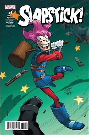 Slapstick (2017) issue 1-E Ron Lim Cover