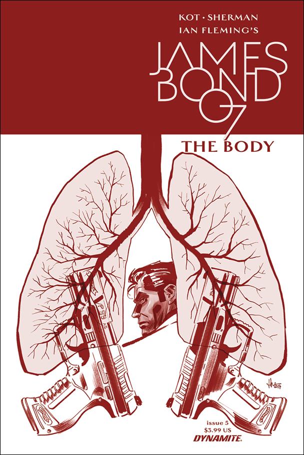 James Bond: The Body issue 5 Luca Casalanguida Cover