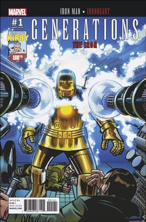 Generations: Iron Man & Ironheart issue 1-C Jack Kirby 1:10 Cover