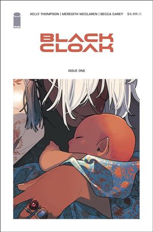 Black Cloak issue 1-I Meredith McClaren 2nd Ptg Cover