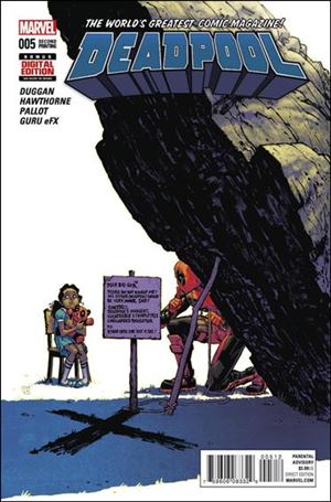 Deadpool (2016) issue 5-C Tony Moore Cover (2nd Printing)