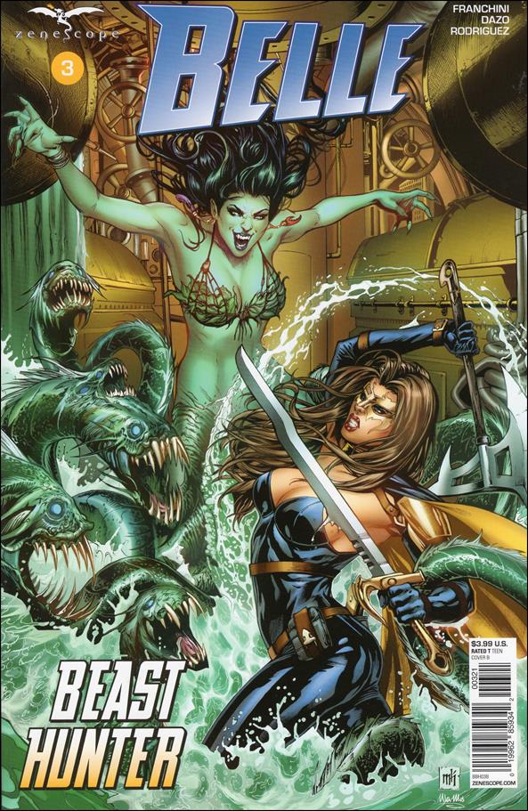 Belle: Beast Hunter issue 3-B Mike Krome Cover
