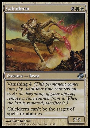 Magic the Gathering: Planar Chaos (Base Set) card 23 Calciderm