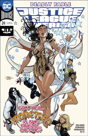 Justice League of America (2017) issue 24 Terry Dodson Cover