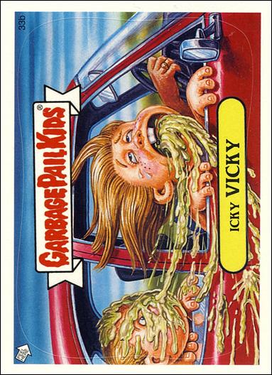 Garbage Pail Kids All-New Series 2 (Base Set)   card 33b Icky Vicky