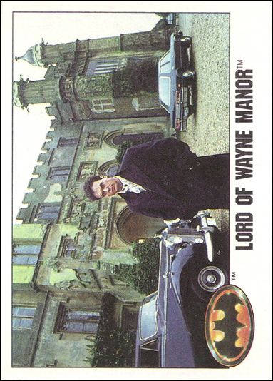 Batman: Series 1 (Base Set) card 53 Lord of Wayne Manor