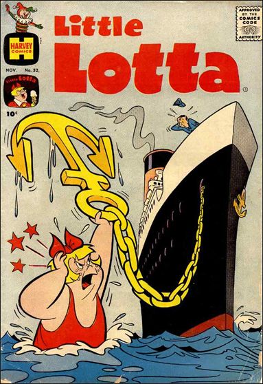 Little Lotta (1955) 32-A by Harvey