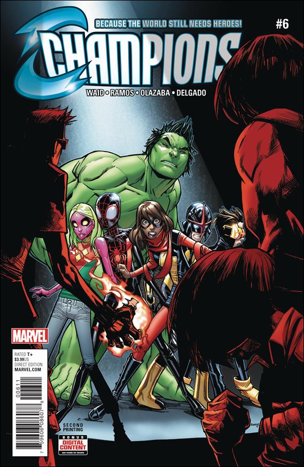 Champions (2016) issue 6-C Humberto Ramos Cover (2nd Printing)