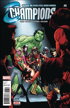 Champions (2016) issue 6-C Humberto Ramos Cover (2nd Printing)