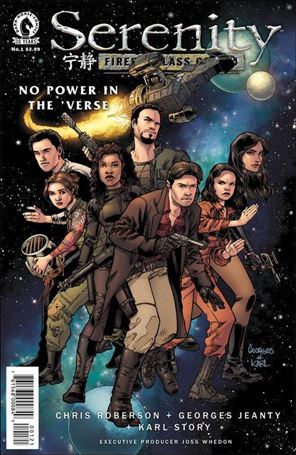 Serenity: Firefly Class 03-K64 - No Power In The Verse issue 1-B Georges Jeanty Cover