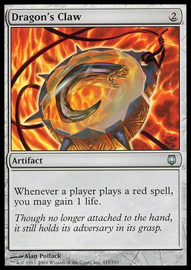 Magic the Gathering: Darksteel (Base Set) card 117 Dragon's Claw