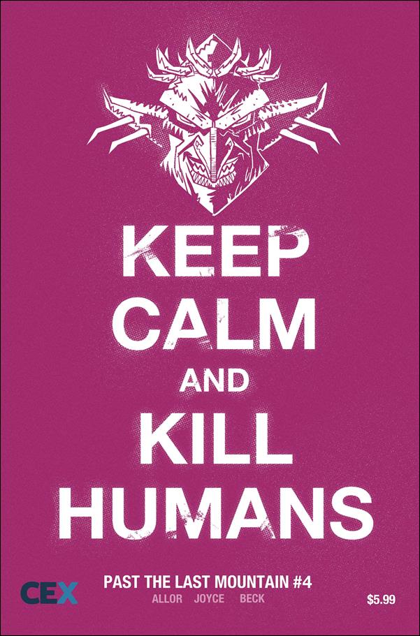 Past the Last Mountain issue 4-B Louie Joyce "Keep Calm" Cover