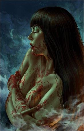 Vampirella (2019) issue 668-N David Sanchez Exclusive Cardstock Virgin Cover