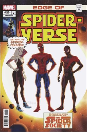 Edge of Spider-Verse (2024) issue 3-C Pete Woods Homage Cover