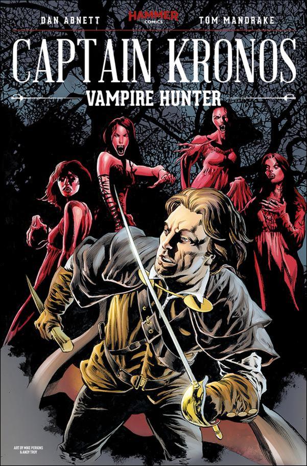 Captain Kronos - Vampire Hunter issue 1 Mike Perkins Cover