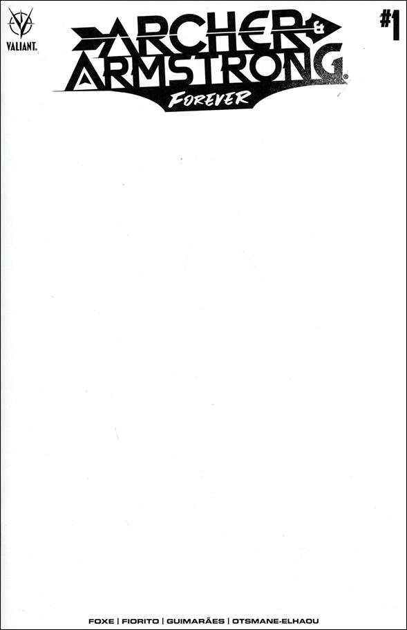 Archer & Armstrong Forever issue 1-E Blank/Sketch Cover