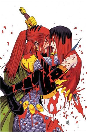 Vampirella vs Red Sonja issue 4-I Drew Moss 1:25 Virgin Cover