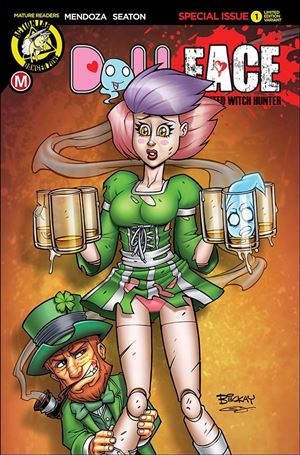 Dollface St. Patrick's Day Special issue 1-F Bill McKay Tattered & Torn Cover 1/2000