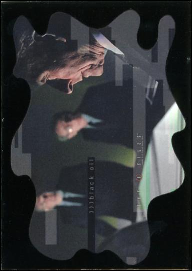 X-Files: Seasons 4 & 5 (Black Oil Subset) card B6