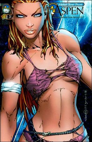 Michael Turner Presents: Aspen issue 3-C Wizard World Chicago Cover