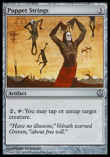 Magic the Gathering: Duel Decks: Phyrexia vs. the Coalition (Base Set) card 22 Puppet Strings