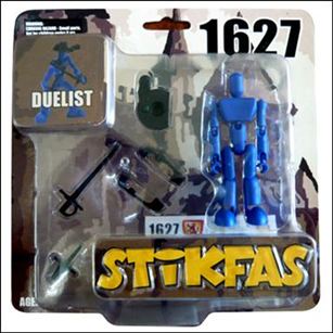 Stikfas Preassembled Blister Regular Pack figure 9 1627 Duelist