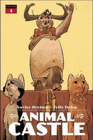 Animal Castle issue 4-B Pretend Silvio Cover