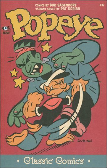 Classic Popeye issue 39-B Pat Dorian 1:10 Cover