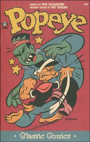 Classic Popeye issue 39-B Pat Dorian 1:10 Cover