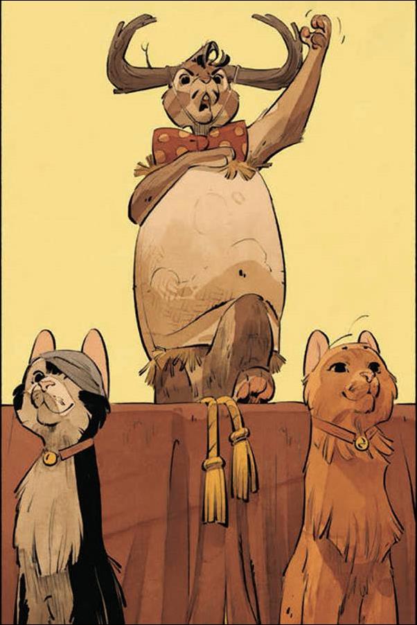 Animal Castle issue 4-D 1:20 Virgin Pretend Silvio Cover