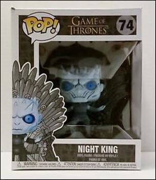 POP! Game of Thrones figure 74 Night King on Iron Throne