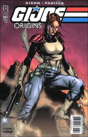 G.I. Joe: Origins issue 6-B Agustin Padilla Cover