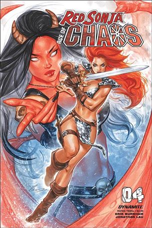 Red Sonja: Age of Chaos issue 6-H Elias Chatzoudis Cover