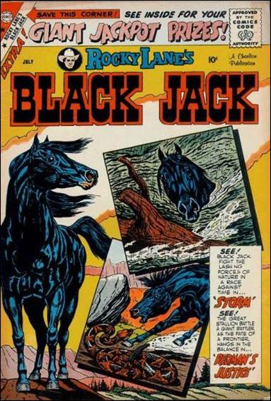 Rocky Lane's Black Jack issue 28