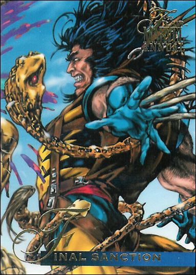 Marvel Annual Flair '95 (Base Set) card 40 Final Sanction