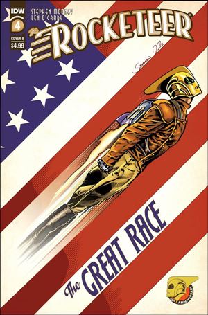 Rocketeer: The Great Race issue 4-B Stephen Mooney Cover