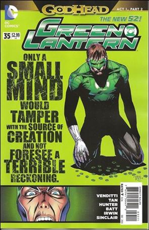 Green Lantern (2011) issue 35 Billy Tan Standard Cover