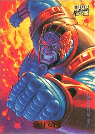 1994 Marvel Masterpieces (Base Set) card 109 Siege