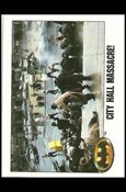 Batman: Series 1 (Base Set) card 57 City Hall Massacre!