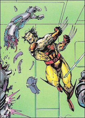 X-Men: Series 1 (Base Set) card 95 Danger Room Test Sequence # 5