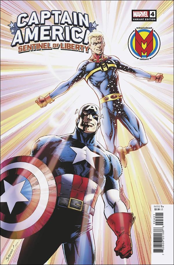 Captain America: Sentinel of Liberty (2022) issue 4-B Mark Bagley Miracleman Cover
