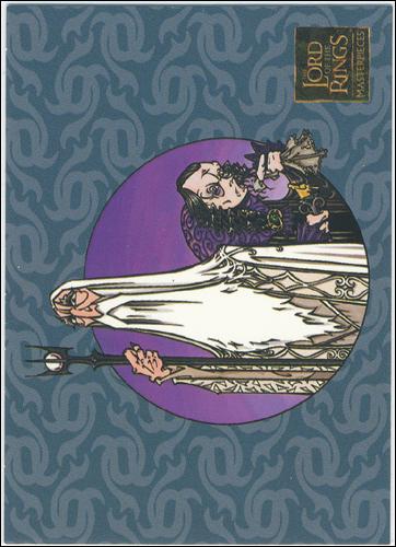 Lord of the Rings Masterpieces (Base Set) card 71 Saruman & Wormtongue
