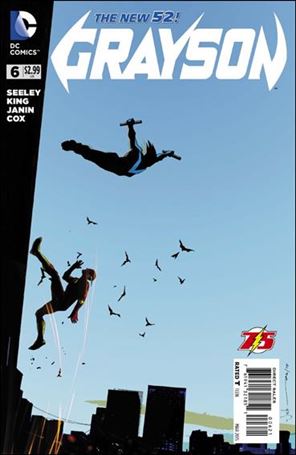 Grayson issue 6-B Jock Flash 75th Anniversary Cover