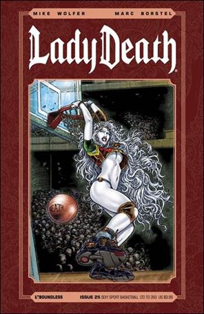Lady Death (2010) issue 25-HA Sexy Sport Basketball Cover 1/350